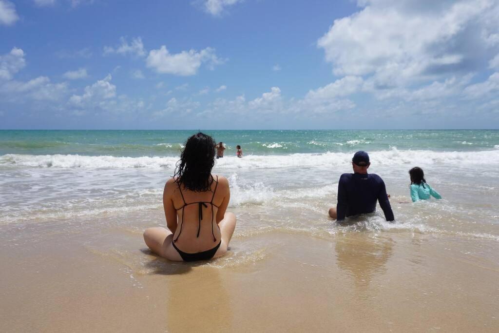 Joao Pessoa, A Dois Passos Do Paraiso, 2 Suites Com A/C, Vista Panoramica Para O Mar Do Bessa, Portaria 24H E 2 Vagas De Garagem Bagian luar foto