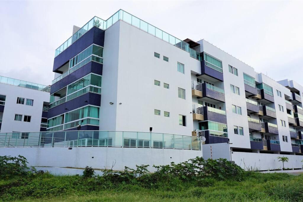 Joao Pessoa, A Dois Passos Do Paraiso, 2 Suites Com A/C, Vista Panoramica Para O Mar Do Bessa, Portaria 24H E 2 Vagas De Garagem Bagian luar foto