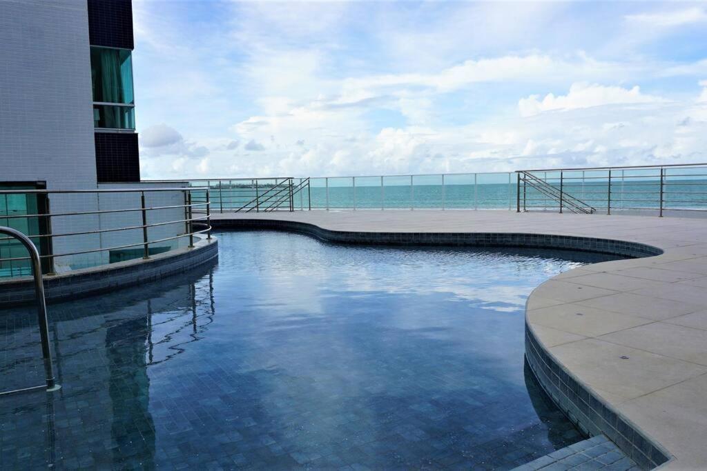 Joao Pessoa, A Dois Passos Do Paraiso, 2 Suites Com A/C, Vista Panoramica Para O Mar Do Bessa, Portaria 24H E 2 Vagas De Garagem Bagian luar foto