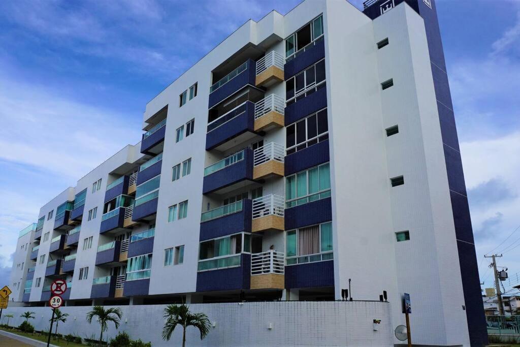 Joao Pessoa, A Dois Passos Do Paraiso, 2 Suites Com A/C, Vista Panoramica Para O Mar Do Bessa, Portaria 24H E 2 Vagas De Garagem Bagian luar foto